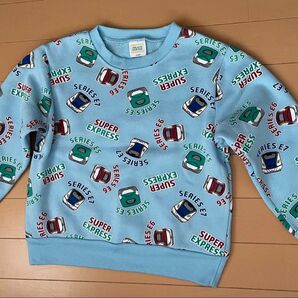 新幹線 トレーナー ブルー 120