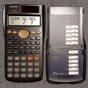 CASIO S‐V.P.A.M. 関数電卓 fx-85MS カシオ 関数電卓 取説つき