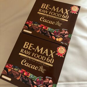 BE-MAX RAW FOOD 60 Cacao ローフード 60 カカオ 2箱セット