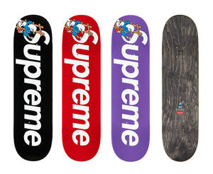 フルコンポ supreme smurfs skateboard 3色セット