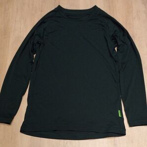 アンダーシャツ140cmSSK長袖ダークグリーン