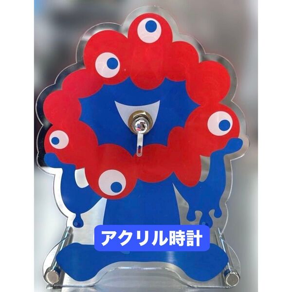 【激レア】ミャクミャク 置き時計 公式グッズ アクリル時計 数量限定品 新品未開封 オブジェ 大阪関西万博 EXPO2025