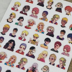 アニメ東京リベンジャーズネイルシール