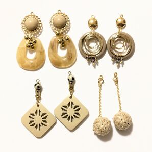 ピアス 4ペアセット