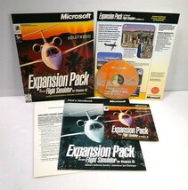 【同梱OK】 Microsoft Flight Simulator 95 / アドオン / 追加ソフト / Expansion Pack / 南カリフォルニア / シーナリー / アメリカ_画像1