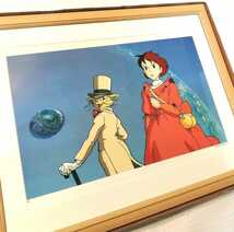 【当時物】スタジオジブリ　耳をすませば【額装品】ポスター　ポストカード　ジブリカレンダー　検)ジブリ絵画　原画　宮崎駿　_画像6