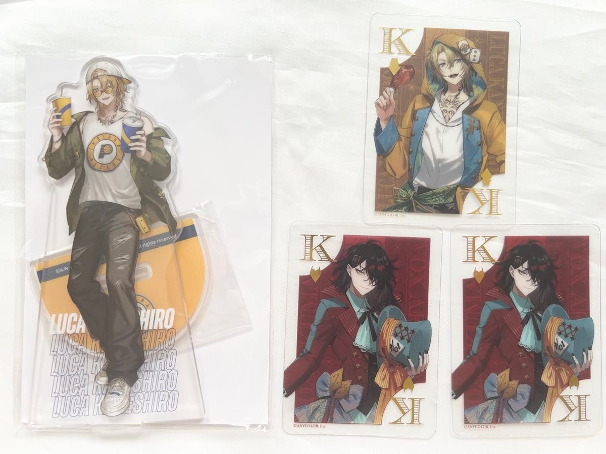 にじさんじEN チェキ風カード7枚セット Luca Kaneshiro ルカ