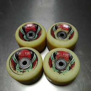 pa well винт rutaPOWELL BONES Classic Wheel 85a тихий .... soft Wheel редкий retro Old school бассейн 