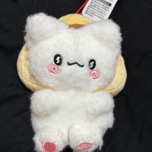 お顔可愛い・ふわふわ はなまるおばけ たべものマスコット サンリオ