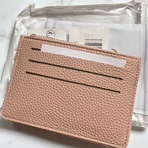 名刺入れ レディー分割カードホルダー 小銭入れ 定期カードホルダー 取り外し可能な小銭入れ ファスナーカードホルダー 大容量 PU