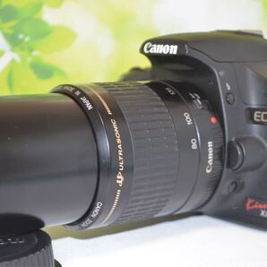 ★初心者お勧め★スマホ転送OK★動画撮影★kiss x3★望遠レンズ