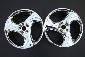 022番　当時新品 未使用　2本セットWORK　ホイール　ワーク　WORK タイヤ・Playz/ホイール・BLADE　PLUS 17×7.0JJ＋42ALL CR-P