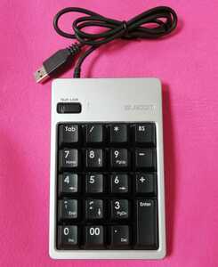 [ operation normal ]ELECOM made USB cable connection numeric keypad (TK-BT3)