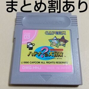 カプコンクイズ ハテナ?の大冒険 Nintendo ニンテンドー GB ゲームボーイ 動作品 まとめ割あり