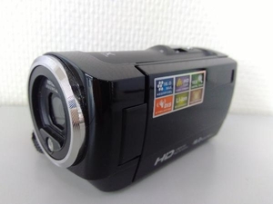 【ジャンク】 メーカー不明 デジタルビデオカメラ HD 1280×720