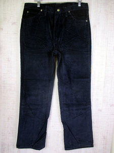 Wrangler 80's Vintage Wrangler corduroy pants navy W34xL29 USA made #mbc-91
