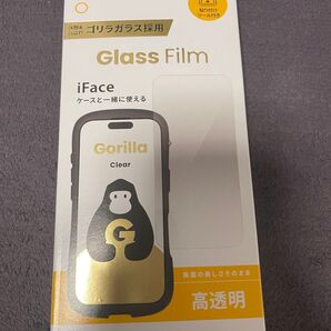 iFace ゴリラガラス採用 ガラスフィルム iPhone 16/15/14 Pro 高透明