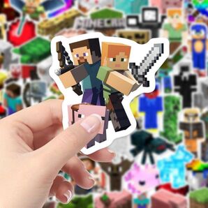 マインクラフト キャラクター ステッカー シール 120枚まとめ売り