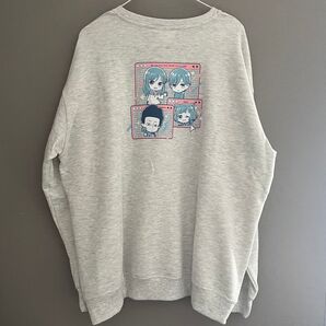 山田くんとLv999の恋をする 山田999 アベイル コラボ トレーナー スウェット オートミール 大きいサイズ 3L〜4L