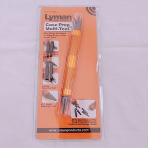 Lyman Case Prep Multi Tool by Lyman ライマン準備用のマルチツールケース オレンジ 黒