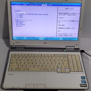 p1043 NEC LaVie LL550/W Core i3 2010年頃 ジャンク