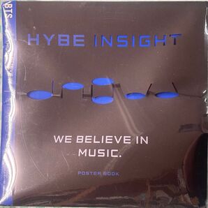 未開封【HYBE INSIGHT WE BELIEVE IN MUSIC. POSTER BOOK (BTS)】