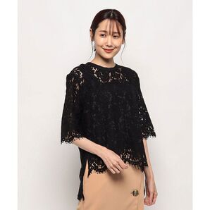 【新品】Rename フラワーレース ブラウス 黒
