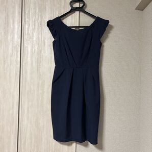 リミットレスラグジュアリー☆ドレスワンピース ネイビー ノースリーブ
