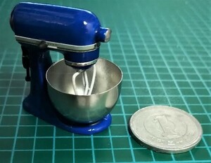  miniature * mixer *b Len da-* blue * blue * kitchen tool * cookware * Licca-chan etc.! color difference 6 color equipped * doll house .*