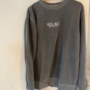 HOTEL BLUE NEW YORK CITY スウェット トレーナー グレー