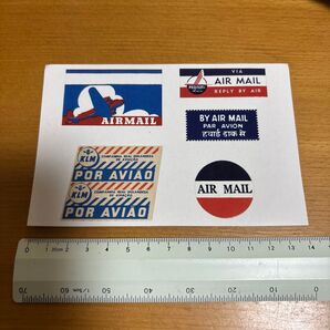 エアメール ステッカー