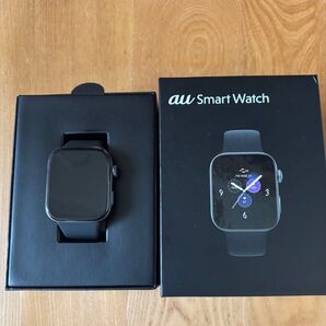 未使用品 au Smart Watch エーユー スマートウォッチ ブラック