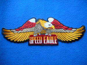 SPEED　EAGLE/イーグルタイプ/アイロンワッペン、ロゴ パッチ/新品