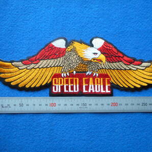 SPEED EAGLE/イーグルタイプ/アイロンワッペン、ロゴ パッチ/新品の画像5