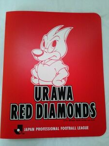 ★ Showa Retro ★ Emmo ★ J -League запустил 1992 г. Урава красный бриллиант монс (urawa reds) Печата.