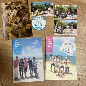 HY HUB CLUB 会報誌 001 002 ステッカー ポストカード まとめ売り