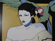 Patrick Nagel、パトリック・ナゲル、【Untitled 3】、希少な額装用画集より、新品額装付、送料込み_画像3