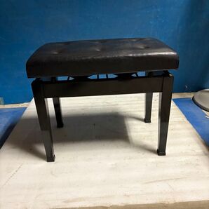 18 ピアノ椅子 アップライト グランド YAMAHA KAWAI 高さ調整可 ブラック