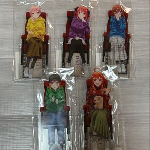 五等分の花嫁 premium stage アクリルスタンド 一花 二乃 三玖 四葉 五月 映画館