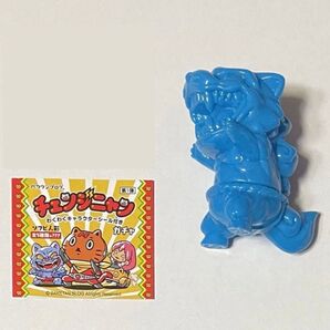 バケタンブログ Baketanblog チェンジニャン ジンギネコ ブルー ソフビ ママンマン バケタンマン バケタン1号