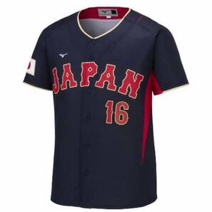 WBC 大谷翔平 ユニフォーム 16 レプリカユニフォーム M 侍ジャパン ミズノ MIZUNO ビジター