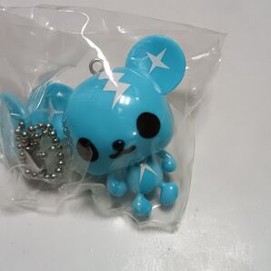 キーホルダー マウス ブルー