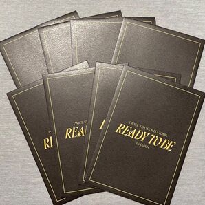 TWICE 5th WORLD TOUR READY TO BE in Japan ランダムトレカ ラントレ 未開封 8枚セット