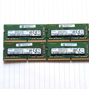 メモリ Samsung PC4-2400T 8GB 4枚セット
