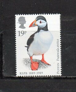 20A084 イギリス 1989年 王立野鳥保護協会100年 (1) 19P 未使用NH