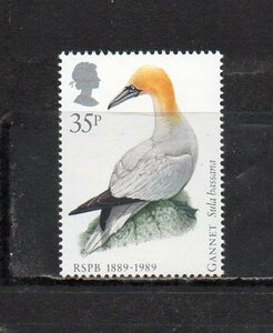 20A087 イギリス 1989年 王立野鳥保護協会100年 (4) 35P 未使用NH
