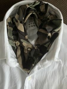  Neil Barrett camouflage scarf muffler rare NEIL BARRETT