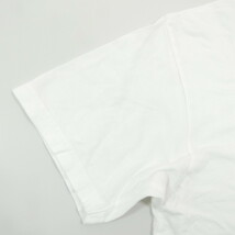 SOPHNET. ソフネット BASIC LINE V-NECK TEE コットン 半袖 無地 Vネック Tシャツ カットソー WHITE M_画像3