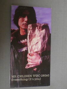 K38 ミスターチルドレン　MR.CHILDREN　Everything 　[CDシングル8cm]