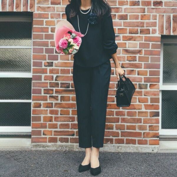 人気グローバルワーク上下セットアップMパンツスーツ結婚式フォーマル卒業式 入学式 RUIRUE BOUTIQUE ANOTHER